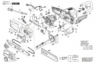 Bosch 3 600 HB8 170 UniversalChain 35 Chain Saw 230 V / GB Spare Parts UniversalChain35